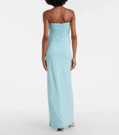 Simkhai Emma gathered bustier gown | Thumbnail 6 Simkhai Emma gathered bustier gown | Thumbnail 6