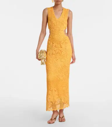 Simkhai Lyla crochet floral cotton maxi dress | Thumbnail 2 Simkhai Lyla crochet floral cotton maxi dress | Thumbnail 2