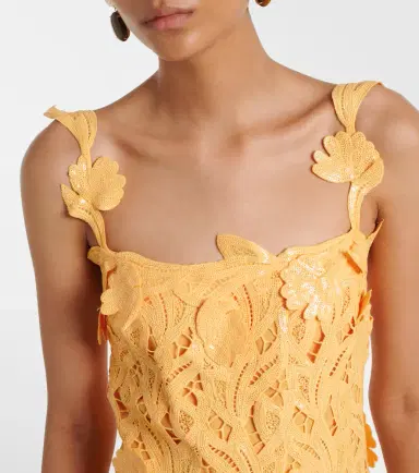 Simkhai Marenna broderie anglaise sequined gown | Thumbnail 3 Simkhai Marenna broderie anglaise sequined gown | Thumbnail 3