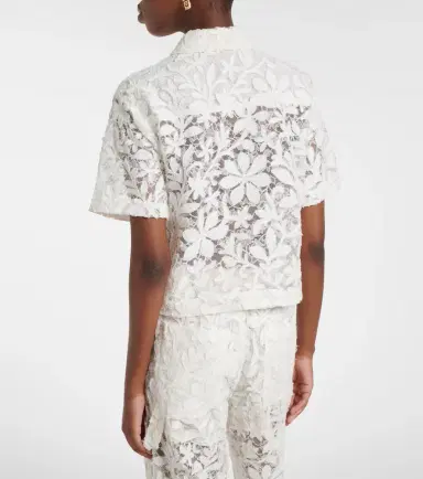 Simkhai Cotton lace shirt | Thumbnail 4 Simkhai Cotton lace shirt | Thumbnail 4