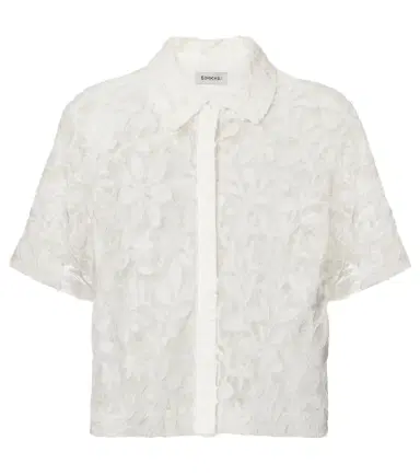 Simkhai Cotton lace shirt | Thumbnail 1 Simkhai Cotton lace shirt | Thumbnail 1