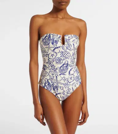 Simkhai Ottilie printed swimsuit | Thumbnail 3 Simkhai Ottilie printed swimsuit | Thumbnail 3