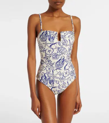 Simkhai Ottilie printed swimsuit | Thumbnail 5 Simkhai Ottilie printed swimsuit | Thumbnail 5