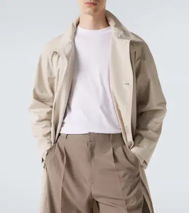 The Row Nivara cotton poplin coat | Thumbnail 8 The Row Nivara cotton poplin coat | Thumbnail 8