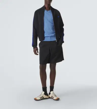 Wales Bonner Roots polo sweater | Thumbnail 4 Wales Bonner Roots polo sweater | Thumbnail 4