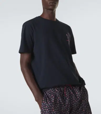 Etro Printed cotton jersey T-shirt | Thumbnail 5 Etro Printed cotton jersey T-shirt | Thumbnail 5