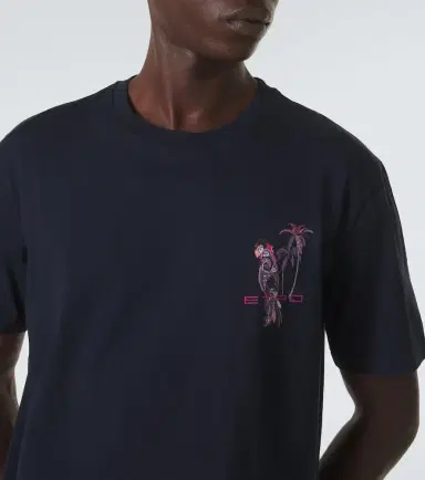 Etro Printed cotton jersey T-shirt | Thumbnail 6 Etro Printed cotton jersey T-shirt | Thumbnail 6