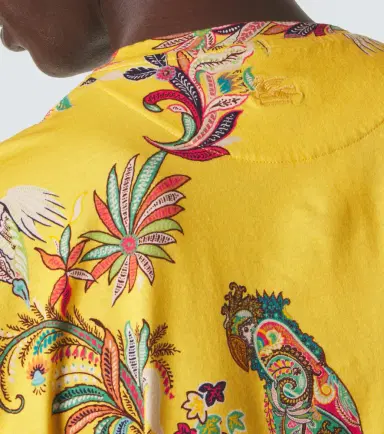 Etro Printed cotton jersey T-shirt | Thumbnail 5 Etro Printed cotton jersey T-shirt | Thumbnail 5