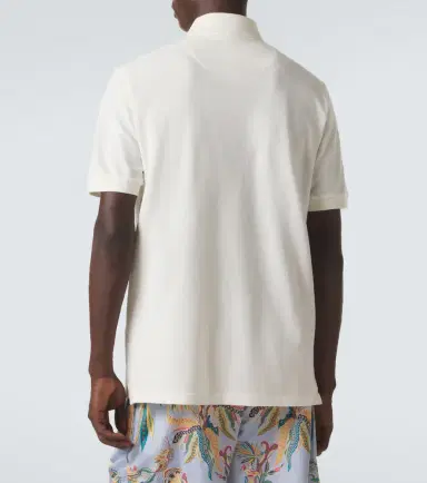 Etro Pegaso cotton piqué polo shirt | Thumbnail 3 Etro Pegaso cotton piqué polo shirt | Thumbnail 3