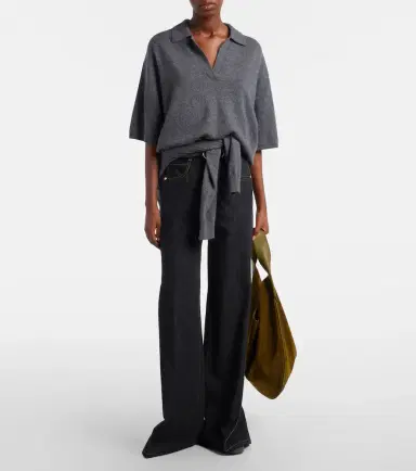 Lisa Yang Neela cashmere polo sweater | Thumbnail 5 Lisa Yang Neela cashmere polo sweater | Thumbnail 5
