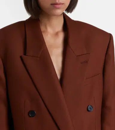 Saint Laurent Double-breasted cashmere blazer | Thumbnail 3 Saint Laurent Double-breasted cashmere blazer | Thumbnail 3