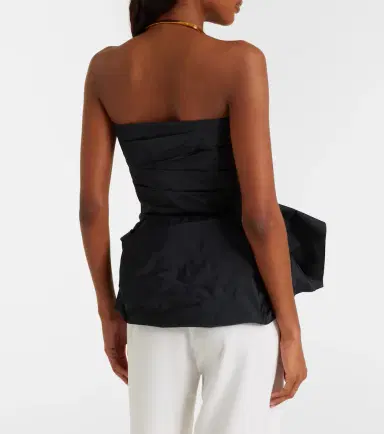 Max Mara Taffeta corset top | Thumbnail 6 Max Mara Taffeta corset top | Thumbnail 6