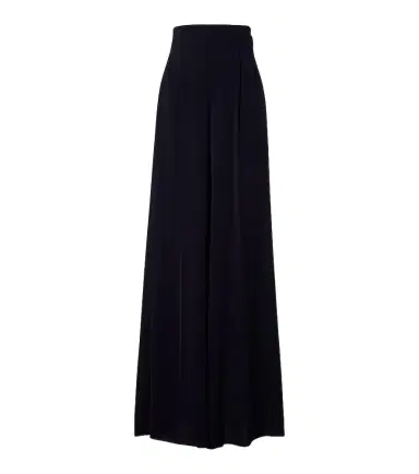 Max Mara High-rise cady wide-leg pants | Thumbnail 1 Max Mara High-rise cady wide-leg pants | Thumbnail 1