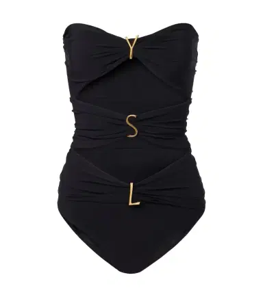 Saint Laurent Cutout embellished swimsuit | Thumbnail 1 Saint Laurent Cutout embellished swimsuit | Thumbnail 1