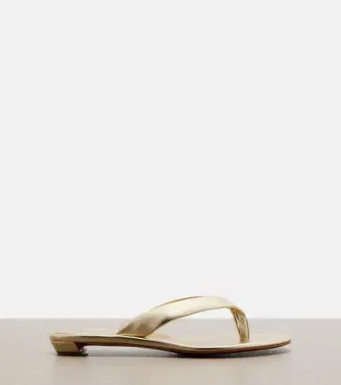Christian Louboutin Miss Z metallic leather thong sandals | Thumbnail 3 Christian Louboutin Miss Z metallic leather thong sandals | Thumbnail 3
