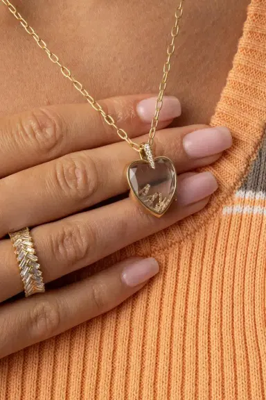 LOQUET Diamond Letter Charm | Thumbnail 2 LOQUET Diamond Letter Charm | Thumbnail 2