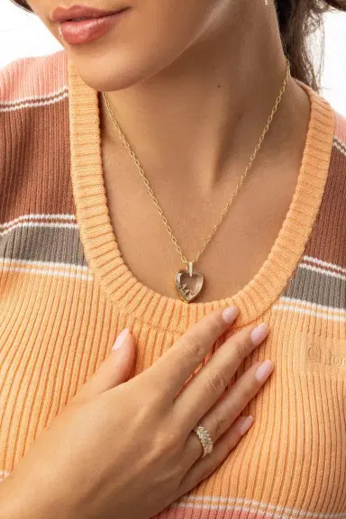 LOQUET Diamond Letter Charm | Thumbnail 3 LOQUET Diamond Letter Charm | Thumbnail 3