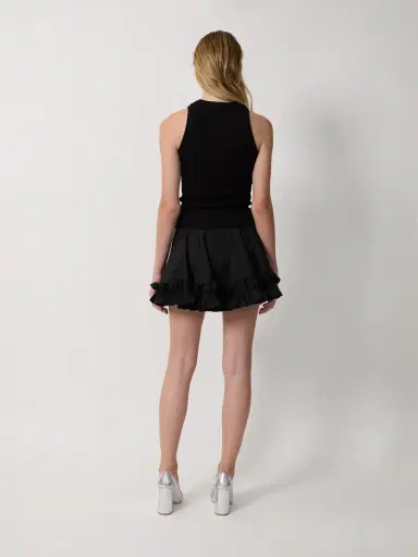 Aknvas The Kirsten skorts in black tech taffeta | Thumbnail 6 Aknvas The Kirsten skorts in black tech taffeta | Thumbnail 6