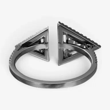 Messika Messika Thea Toi & Moi 18K Blackened White Gold Diamond Ring Sz. 6.75 by The Solist | Thumbnail 5 Messika Messika Thea Toi & Moi 18K Blackened White Gold Diamond Ring Sz. 6.75 by The Solist | Thumbnail 5