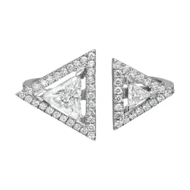 Messika Messika Thea Toi & Moi 18K White Gold Diamond Ring Sz. 6 by The Solist | Thumbnail 1 Messika Messika Thea Toi & Moi 18K White Gold Diamond Ring Sz. 6 by The Solist | Thumbnail 1