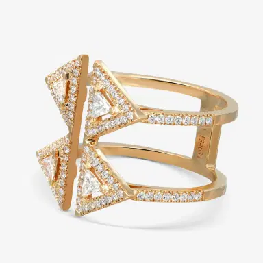 Messika Messika Thea Toi & Moi 18K Yellow Gold Diamond Double Ring Sz. 7 by The Solist | Thumbnail 4 Messika Messika Thea Toi & Moi 18K Yellow Gold Diamond Double Ring Sz. 7 by The Solist | Thumbnail 4