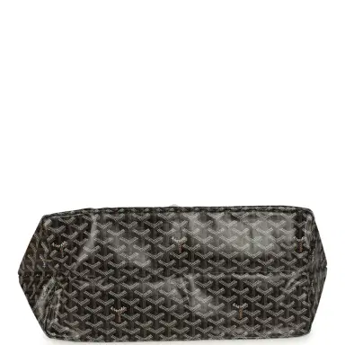 goyard Goyard Goyardine Black and Brown St. Louis GM Tote Bag Palladium Hardware | Thumbnail 6 goyard Goyard Goyardine Black and Brown St. Louis GM Tote Bag Palladium Hardware | Thumbnail 6