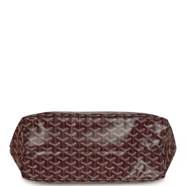 goyard Goyard Goyardine Canvas Burgundy Saint Louis PM Tote Palladium Hardware | Thumbnail 6 goyard Goyard Goyardine Canvas Burgundy Saint Louis PM Tote Palladium Hardware | Thumbnail 6