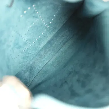 HERMÈS Hermes Evelyne III PM Blue Jean Clemence Palladium Hardware | Thumbnail 8 HERMÈS Hermes Evelyne III PM Blue Jean Clemence Palladium Hardware | Thumbnail 8