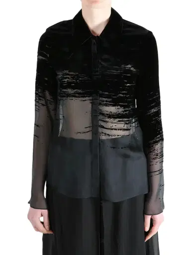 Grace Ling Glitch Tailored Shirt | Thumbnail 2 Grace Ling Glitch Tailored Shirt | Thumbnail 2