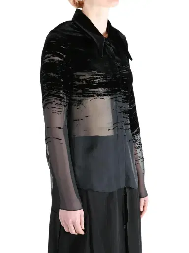 Grace Ling Glitch Tailored Shirt | Thumbnail 3 Grace Ling Glitch Tailored Shirt | Thumbnail 3