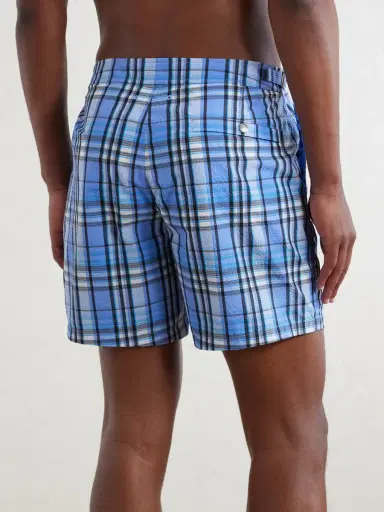 Burberry Selkirk Checked Swim Shorts - Men | Thumbnail 3 Burberry Selkirk Checked Swim Shorts - Men | Thumbnail 3