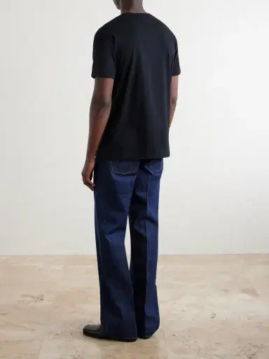Valentino Garavani Logo-Embroidered Cotton-Jersey T-Shirt - Men | Thumbnail 4 Valentino Garavani Logo-Embroidered Cotton-Jersey T-Shirt - Men | Thumbnail 4