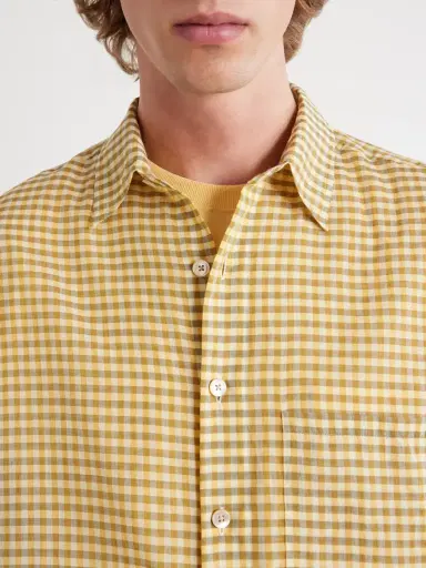 Auralee Checked Cotton-Poplin Shirt - Men | Thumbnail 6 Auralee Checked Cotton-Poplin Shirt - Men | Thumbnail 6