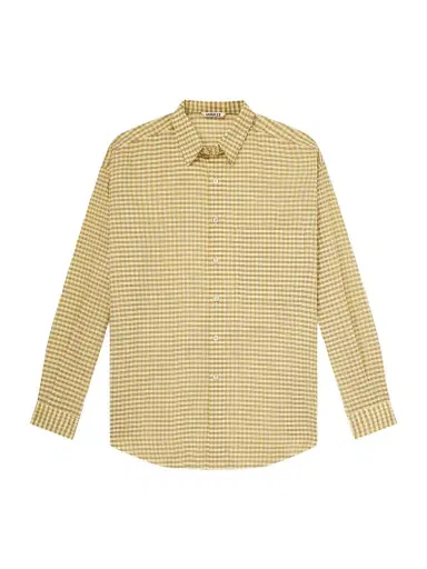 Auralee Checked Cotton-Poplin Shirt - Men | Thumbnail 1 Auralee Checked Cotton-Poplin Shirt - Men | Thumbnail 1