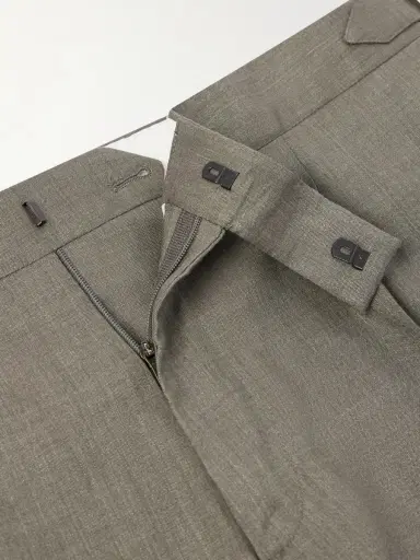 MR P. Straight-Leg Pleated Linen and Wool-Blend Suit Trousers - Men | Thumbnail 6 MR P. Straight-Leg Pleated Linen and Wool-Blend Suit Trousers - Men | Thumbnail 6