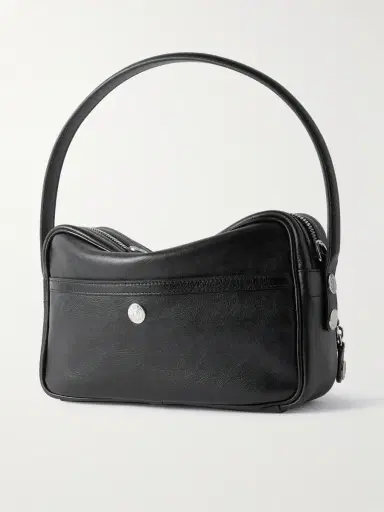 Acne Studios Camero Small Textured-Leather Messenger Bag - Men | Thumbnail 3 Acne Studios Camero Small Textured-Leather Messenger Bag - Men | Thumbnail 3