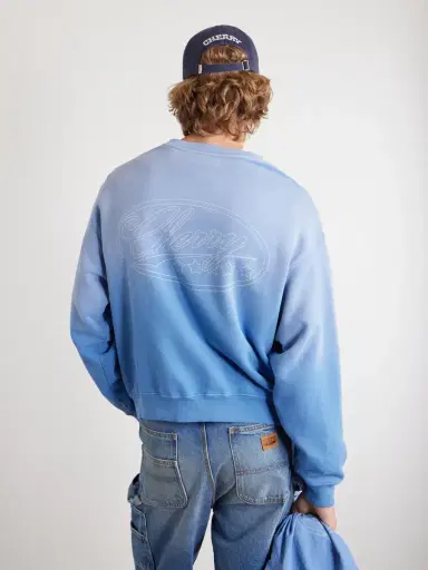 Cherry Los Angeles Embroidered Cotton-Jersey Sweater - Men | Thumbnail 4 Cherry Los Angeles Embroidered Cotton-Jersey Sweater - Men | Thumbnail 4