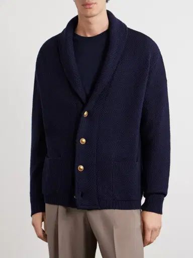 Valentino Garavani Knit Wool Cardigan - Men | Thumbnail 3 Valentino Garavani Knit Wool Cardigan - Men | Thumbnail 3