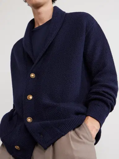 Valentino Garavani Knit Wool Cardigan - Men | Thumbnail 5 Valentino Garavani Knit Wool Cardigan - Men | Thumbnail 5