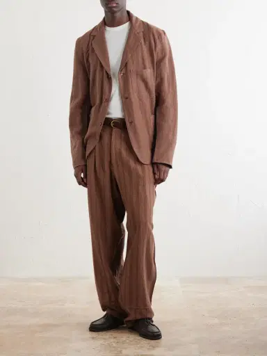 Kardo Somesh Cotton-Jacquard Suit Jacket - Men | Thumbnail 2 Kardo Somesh Cotton-Jacquard Suit Jacket - Men | Thumbnail 2