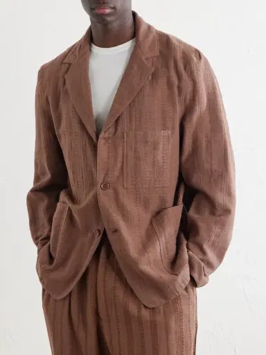 Kardo Somesh Cotton-Jacquard Suit Jacket - Men | Thumbnail 3 Kardo Somesh Cotton-Jacquard Suit Jacket - Men | Thumbnail 3