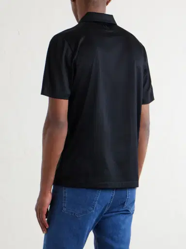 Canali Cotton-Jersey Polo Shirt - Men | Thumbnail 4 Canali Cotton-Jersey Polo Shirt - Men | Thumbnail 4
