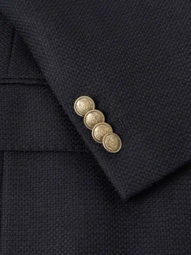 Caruso Aida Double-Breasted Wool-Basketweave Blazer - Men | Thumbnail 6 Caruso Aida Double-Breasted Wool-Basketweave Blazer - Men | Thumbnail 6
