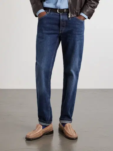 Brunello Cucinelli Woven Leather Loafers - Men | Thumbnail 2 Brunello Cucinelli Woven Leather Loafers - Men | Thumbnail 2