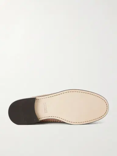 Brunello Cucinelli Woven Leather Loafers - Men | Thumbnail 3 Brunello Cucinelli Woven Leather Loafers - Men | Thumbnail 3