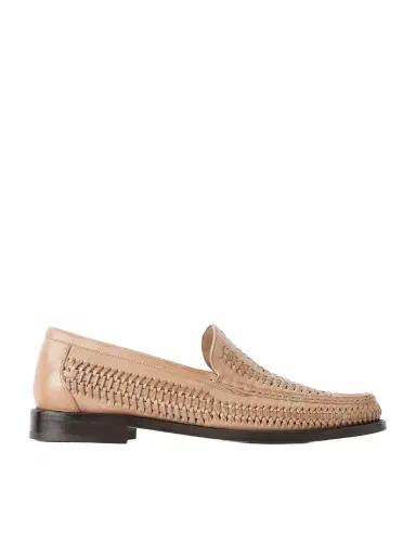 Brunello Cucinelli Woven Leather Loafers - Men | Thumbnail 1 Brunello Cucinelli Woven Leather Loafers - Men | Thumbnail 1