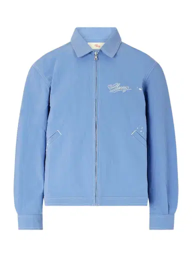 Cherry Los Angeles Logo-Embroidered Paint-Splattered Shell Jacket - Men | Thumbnail 1 Cherry Los Angeles Logo-Embroidered Paint-Splattered Shell Jacket - Men | Thumbnail 1