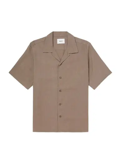 NN07 Julio 5708 Camp-Collar Linen Shirt - Men | Thumbnail 1 NN07 Julio 5708 Camp-Collar Linen Shirt - Men | Thumbnail 1