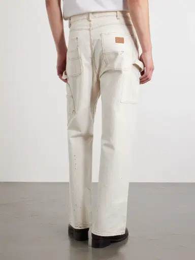 Cherry Los Angeles Paint-Splattered Distressed Straight-Leg Jeans - Men | Thumbnail 4 Cherry Los Angeles Paint-Splattered Distressed Straight-Leg Jeans - Men | Thumbnail 4