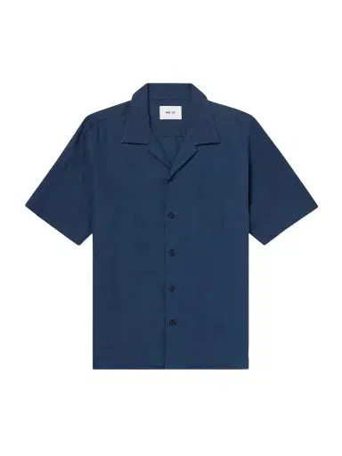 NN07 Julio 5708 Camp-Collar Linen Shirt - Men | Thumbnail 1 NN07 Julio 5708 Camp-Collar Linen Shirt - Men | Thumbnail 1